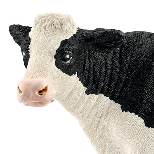 Schleich farm world zwartbont koe - 12,5 cm
