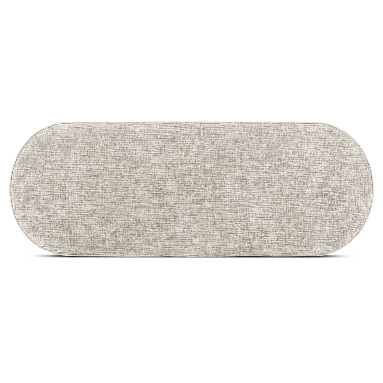 Micadoni Tête de lit à suspendre Skitty beige gris - 140x60 cm