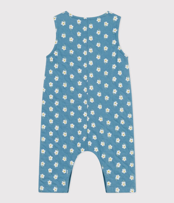 Combinaison sans manche en tubique matelassé imprimé bébé