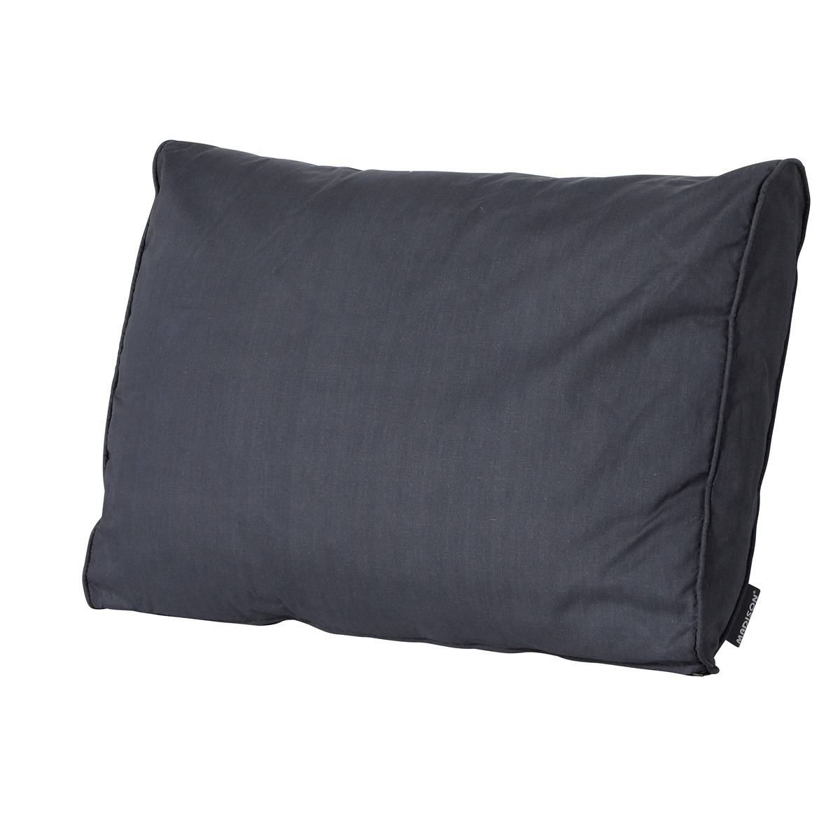 Madison Basic black Rugkussen - Set van 2