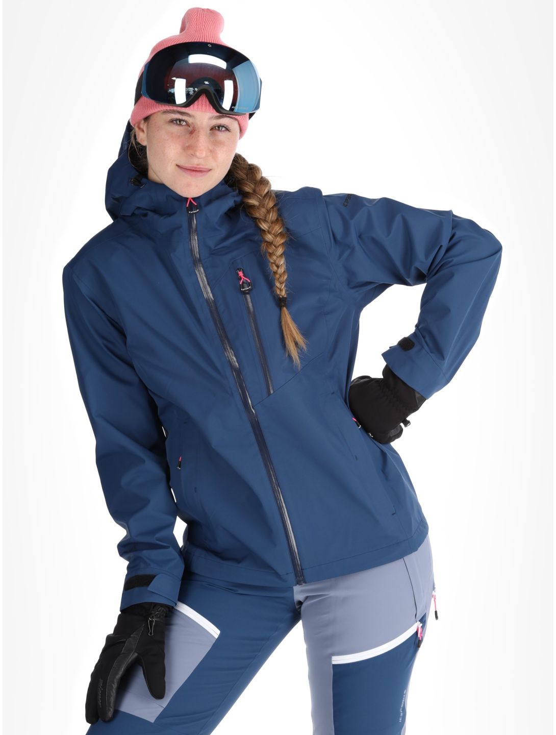 Deblois hardshell ski-jas dames
