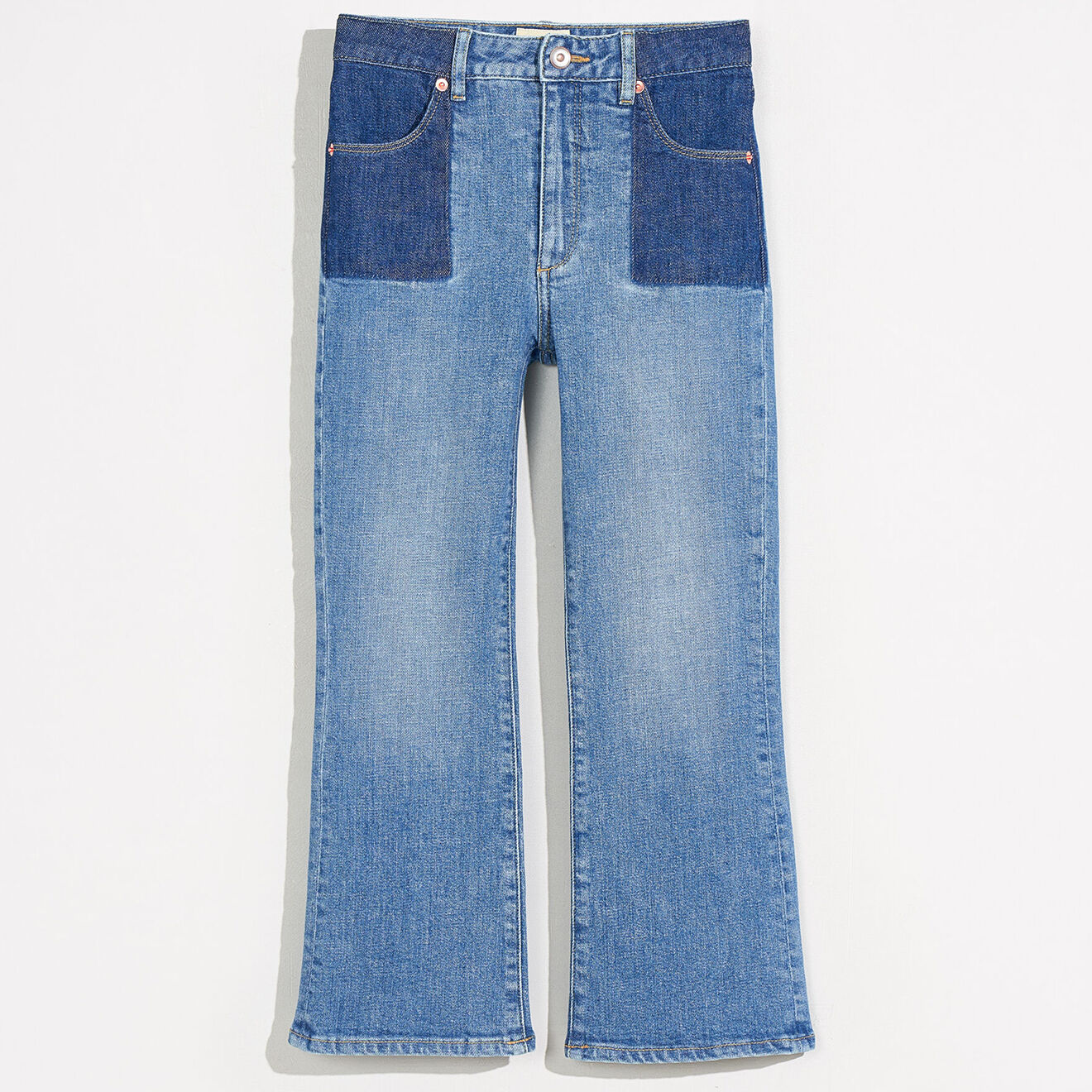 Bellerose Jean flare Pinna bleu