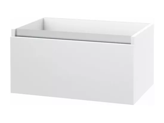 Ensemble salle de bain double lavabo 8 pièces AURORA blanc