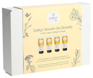 SIDEFYN Geschenkset Verwöhnset Zitronella Box