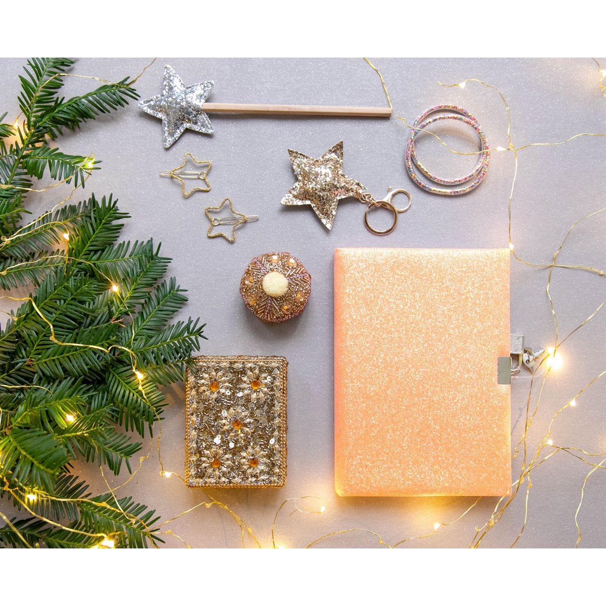 Carnet secret à paillettes Roodoudou