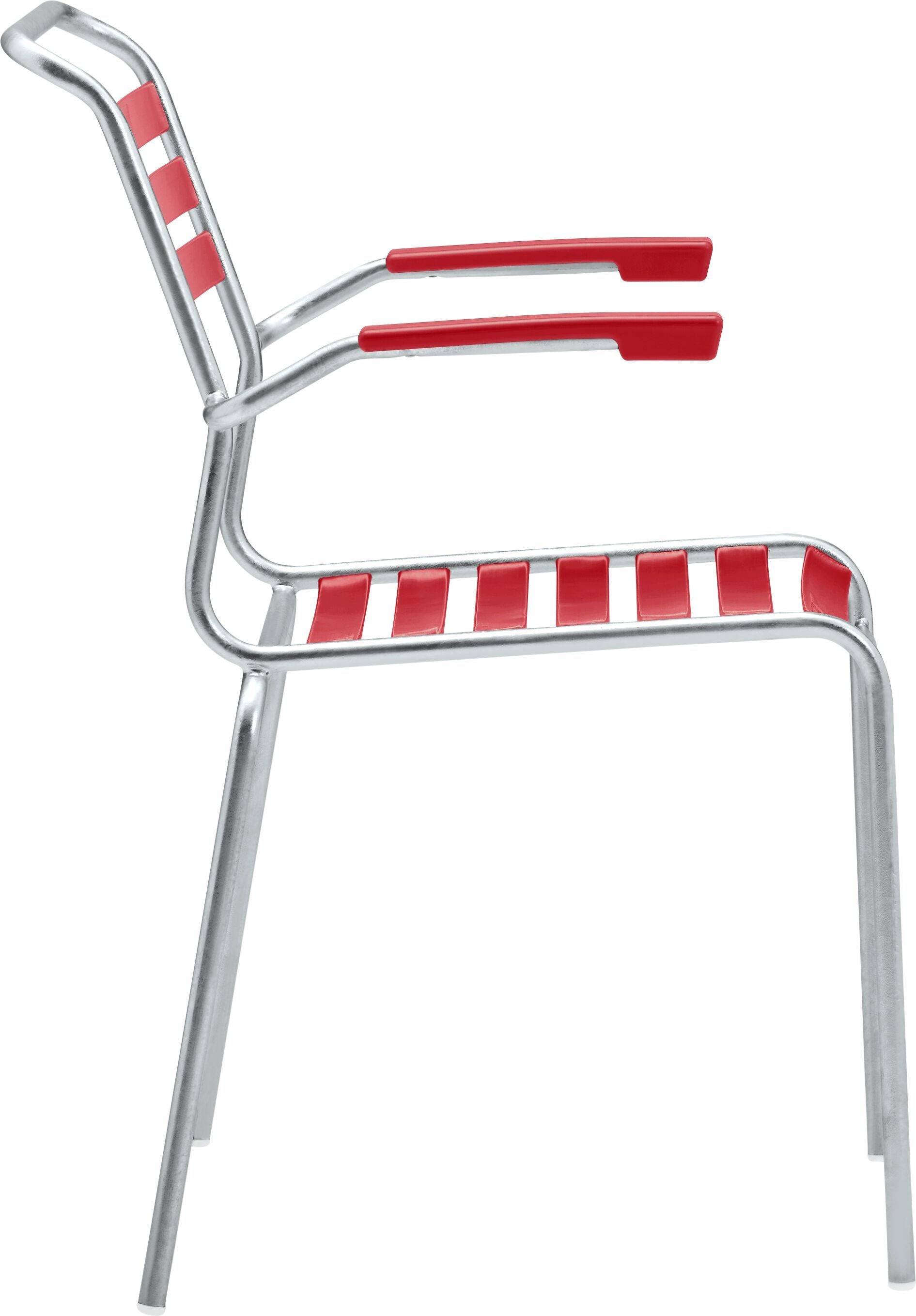 Schaffner SÄNTIS Stuhl - Rot / B: 62.0 cm x T: 60.0 cm x H: 85.0 cm
