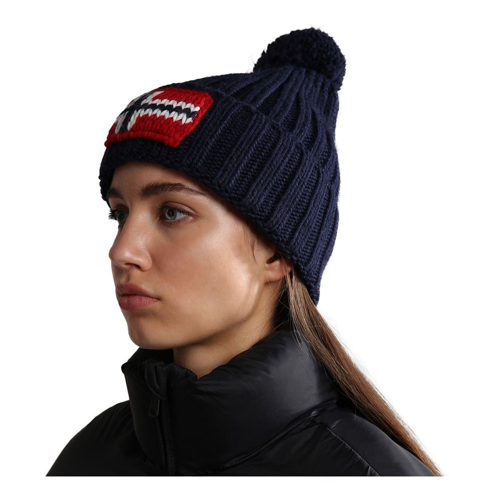 Napapijri SEMIURY 5 - Bonnet Homme blu marine