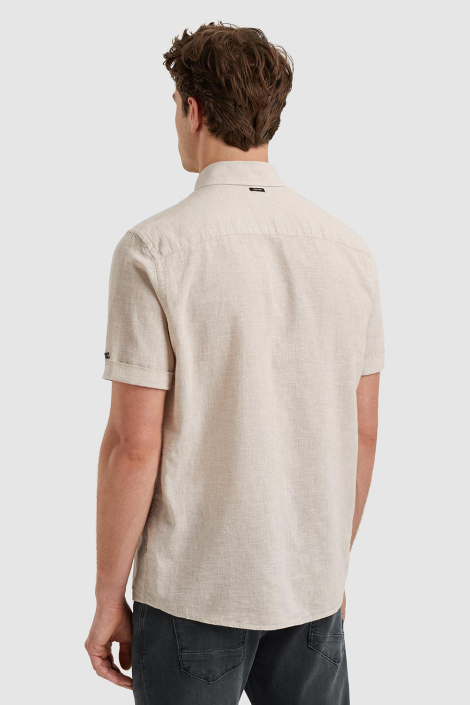 Vanguard beige heren overhemd