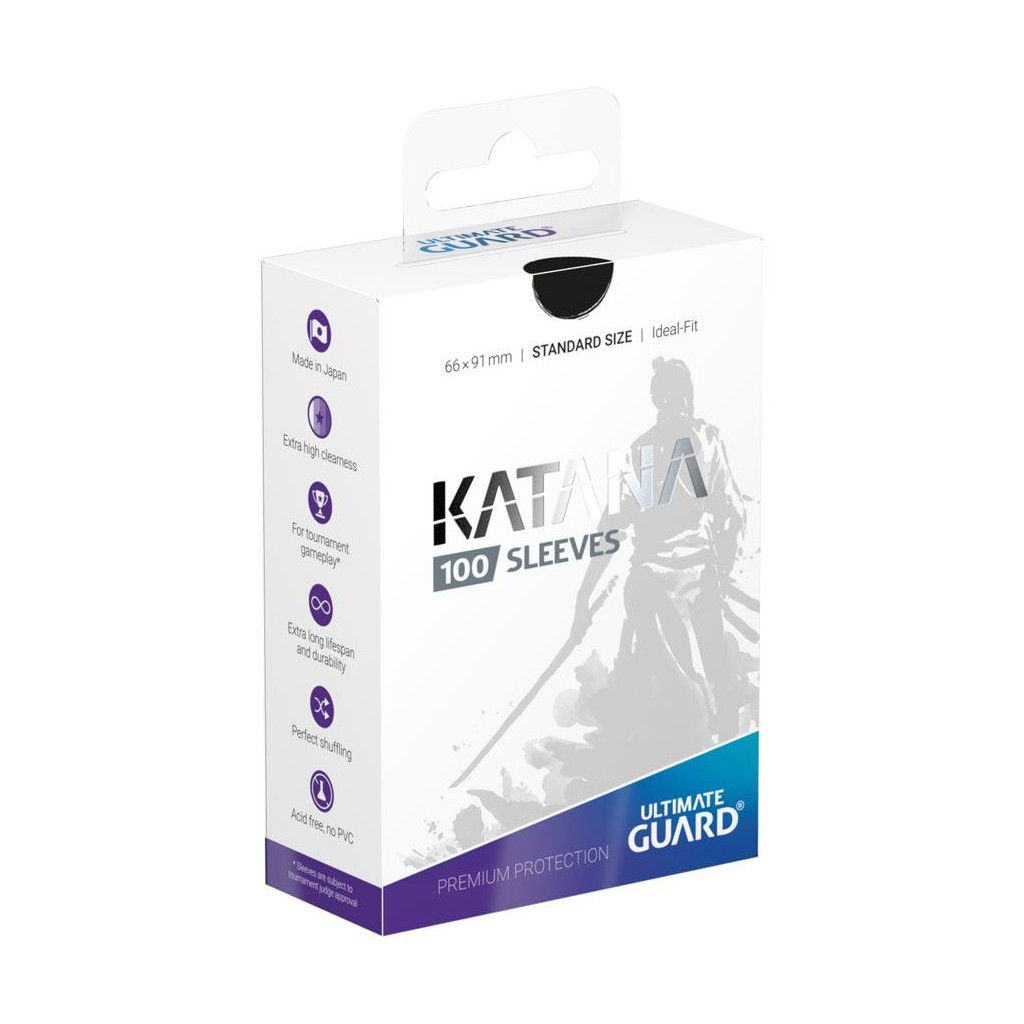 100 Sleeves Katana : Noir