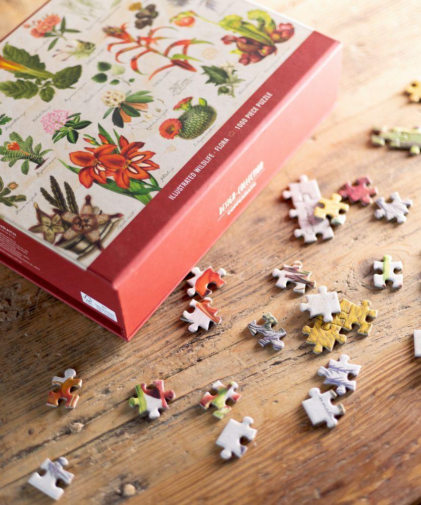 Illustrierte Pflanzenwelt, Puzzle