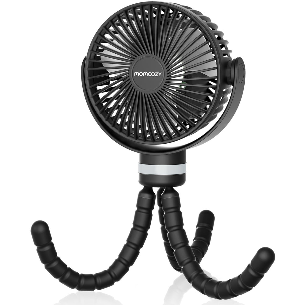 Køb Momcozy Black Portable Stroller Fan