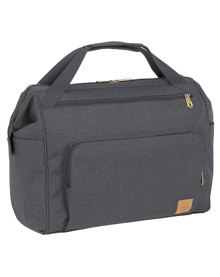 Wickeltasche GLA GOLDIE (40x33x18) für Zwillinge in anthrazit