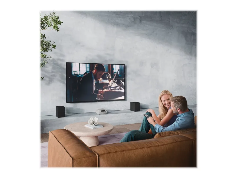 Panasonic SC-PMX802 - Audiosystem - 120 Watt (Total) - sølv