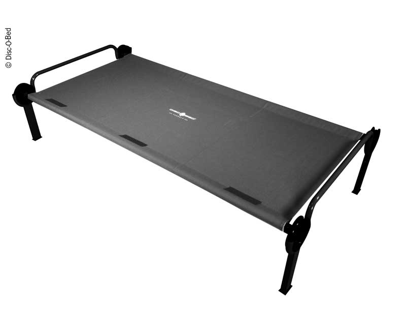 Disc-O-Bed Trundle Camping Feldbett ohne Seitentasche Anthrazit