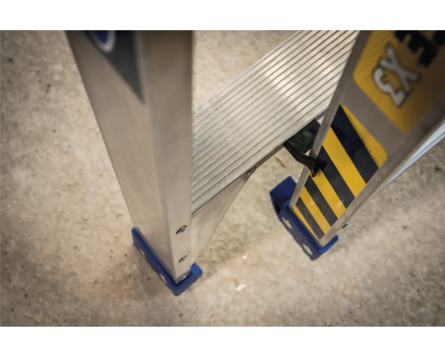 WERNER Leansafe X3 uitschuif- of trapladder, 2 x 5 sporten, werkhoogte 3,7 m