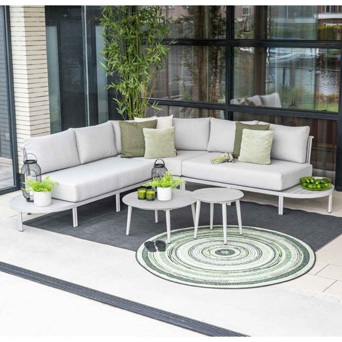 Garden Impressions Queenstown 3-delig - taupe loungeset