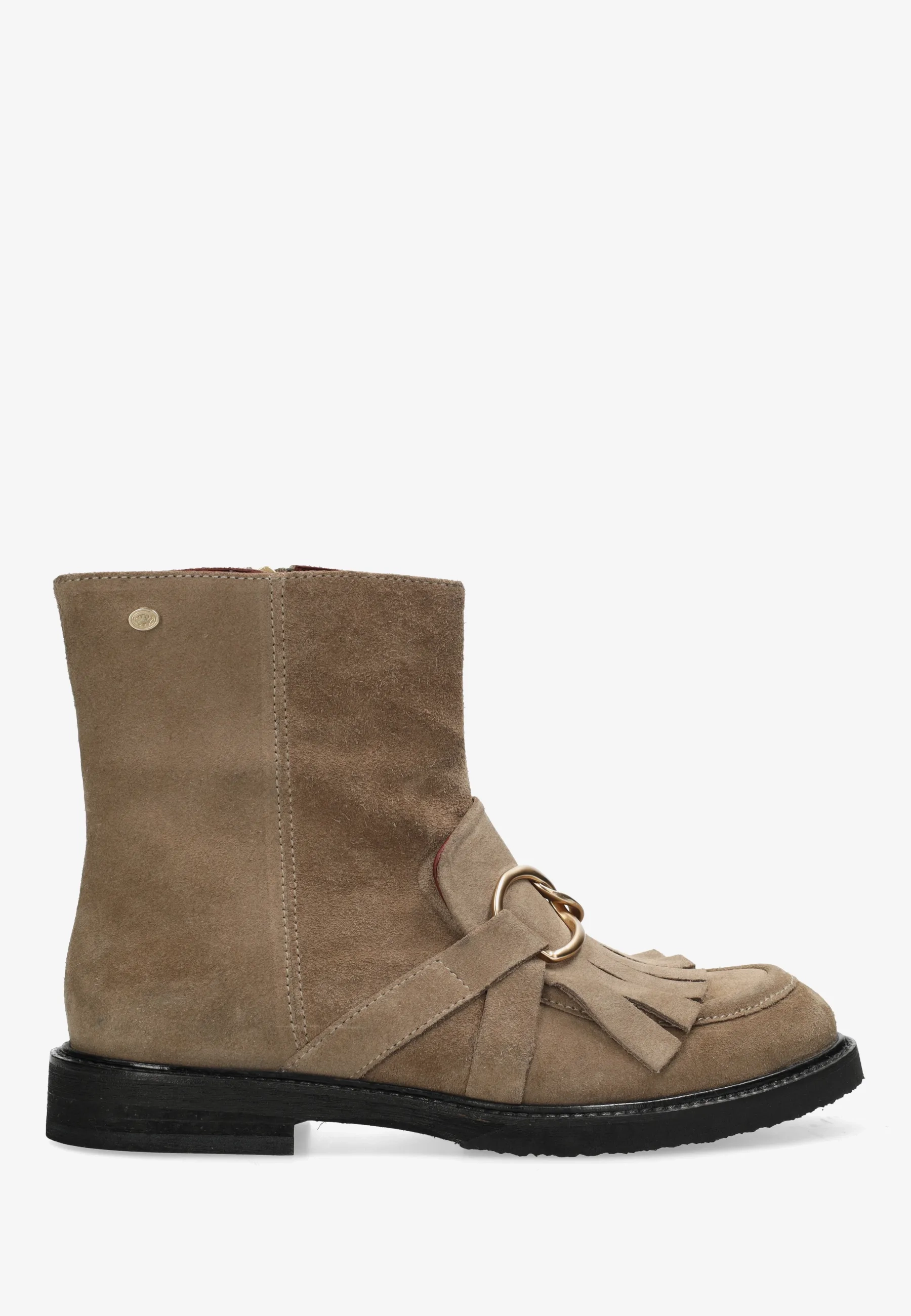 PARIS HAY ankle boot suede Dark Taupe