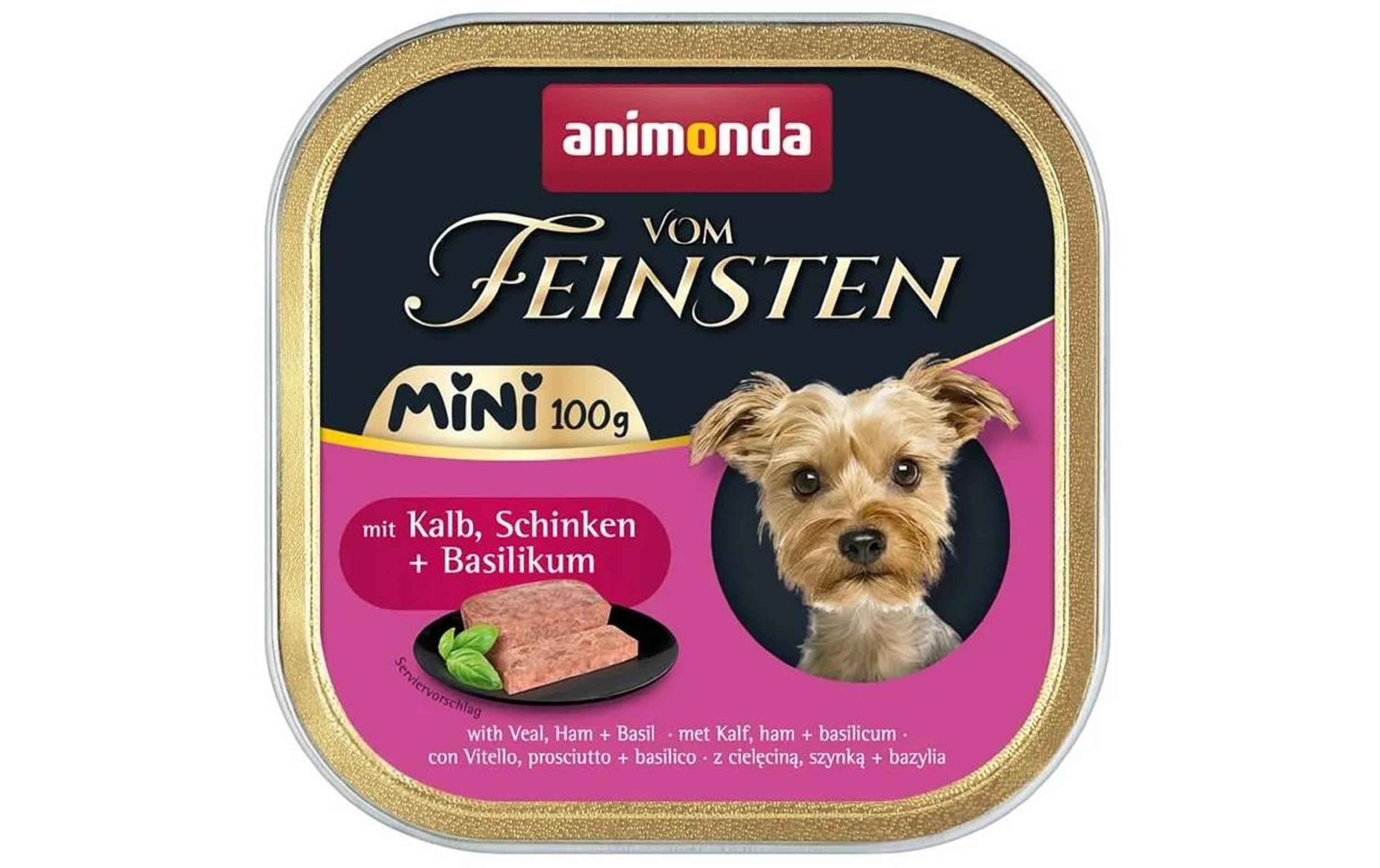 Nassfutter Vom Feinsten Mini 32 x 100 gNassfutter für erwachsene Hunde