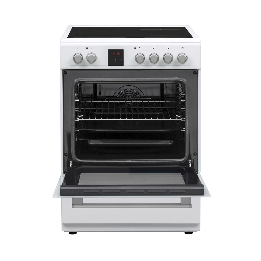 SHARP KF-76VDD19W-CH Kochherd freistehend 230/400V