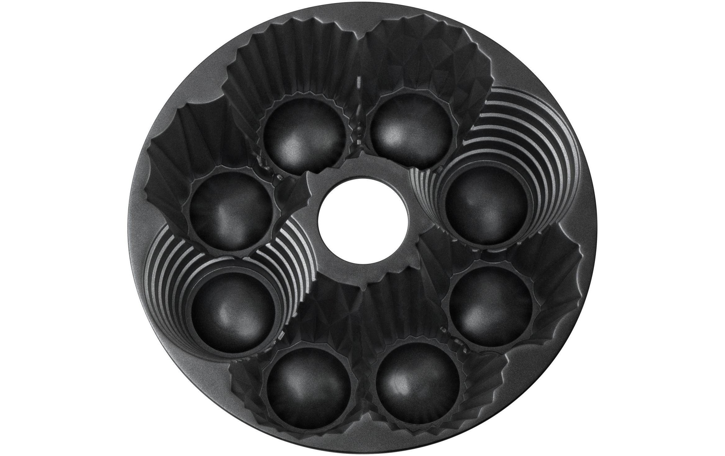 Motiv-Backform Tarte- und Törtchen 26 cm, SchwarzBundform
