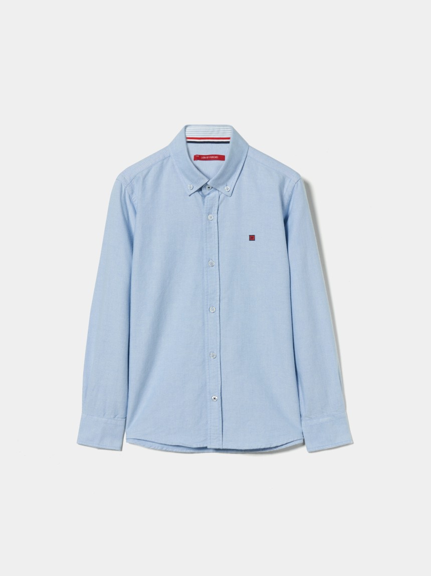 Camisa oxford em algodão