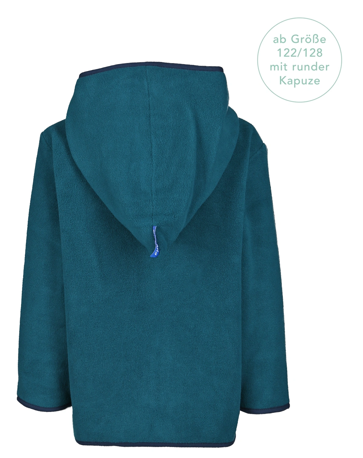 Fleecejacke TONTTU in deep teal/navy