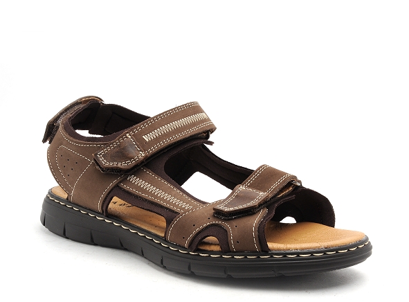 Orland nu pieds homme 23020 marron
