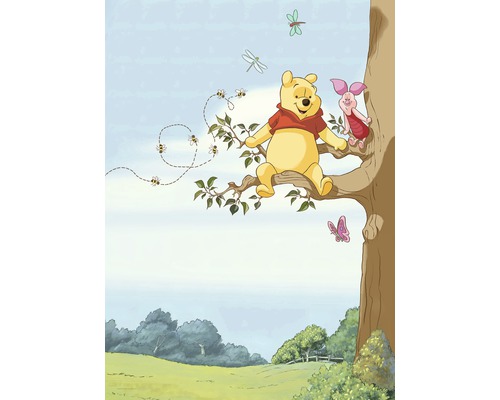 Fotobehangpapier SD4116 Disney Edition 4 Disney Winnie de Poeh Boom 4-delige set 184 x 254 cm