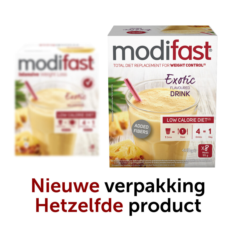 Modifast Intensive Milkshake Exotic100 gr