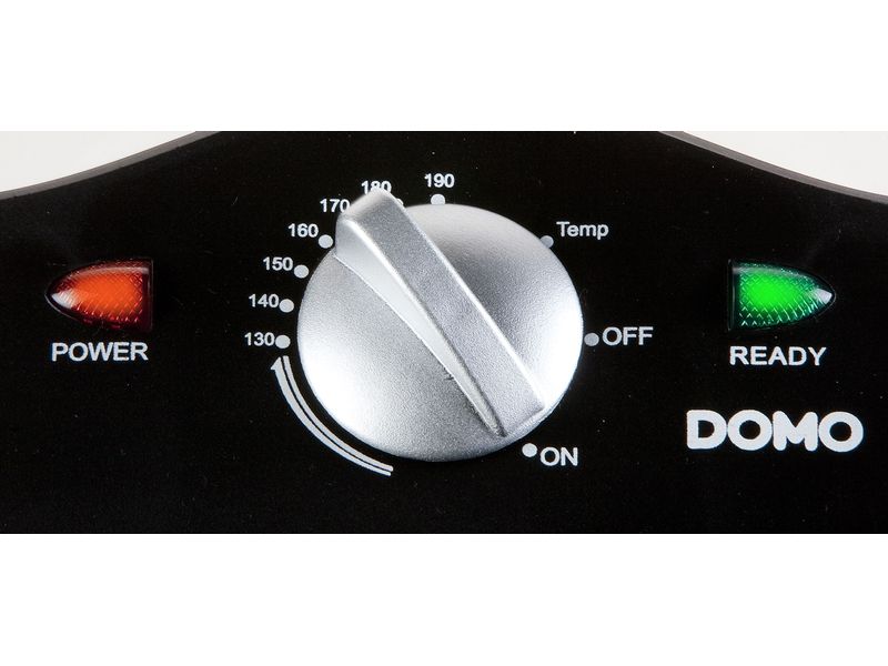 Domo Fritteuse DO514FR 3 l, Silber Ölfritteuse