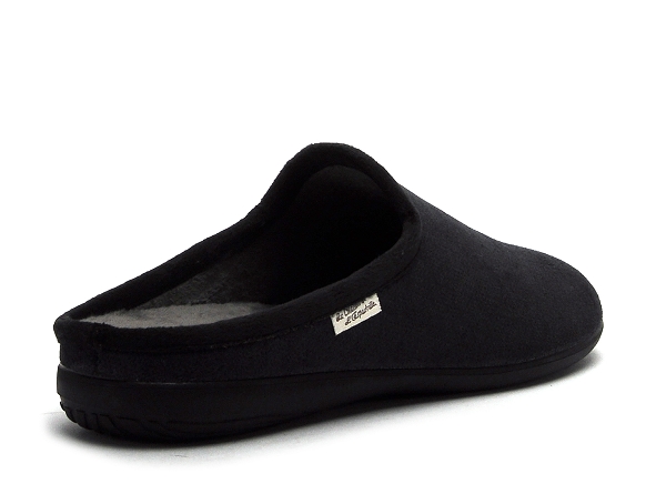 La maison de l espadrille chaussons homme 6785 4 noir