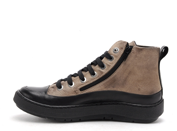 Chacal boots bottine plates femme 6555 marron