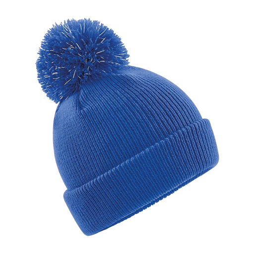 Chapéu infantil Beechfield com pompom