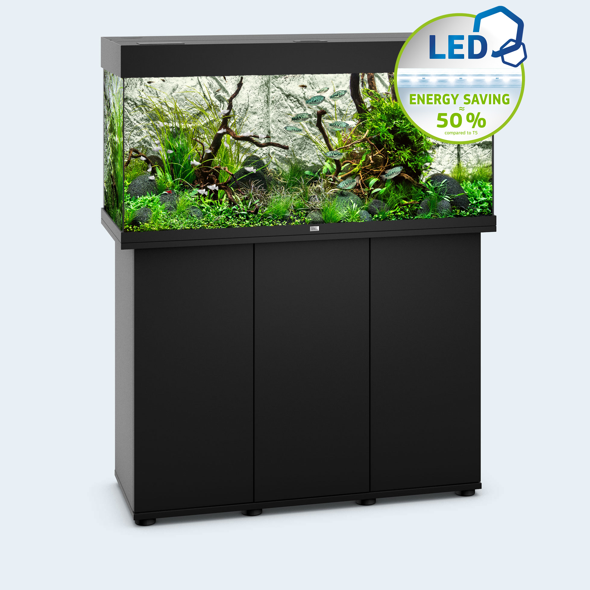 Juwel Rio 180 LED complete set met verlichting en filter
