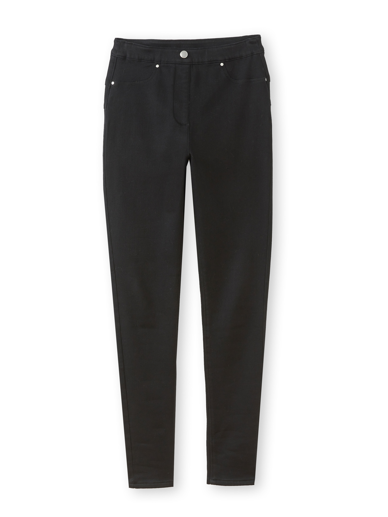 Pantalon denim intérieur gratté