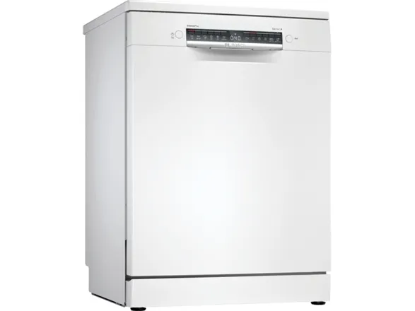 Bosch Serie | 4 SMS4EMW06E - Opvaskemaskine - Wi-Fi - Niche - bredde: 60 cm - dybde: 55 cm - højde: 81.5 cm - hvid