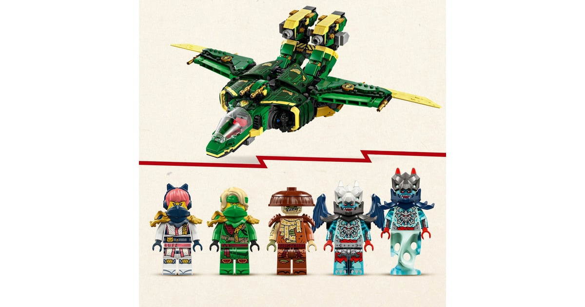LEGONinjago - Lloyds vliegtuigmecha Constructiespeelgoed  (71845)