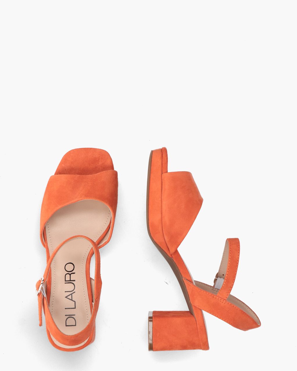 Di Lauro Tylina Oranje Damessandalen