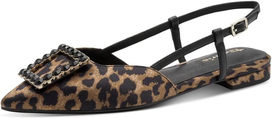 Tamaris dames slingpumps 1-29403-42-360 Dames schoen veganistisch Leopard