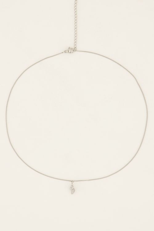 Souvenir ketting met spiraal schelp bedel