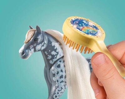 Playmobil 71353 Horses of Waterfall Byggesett Amelia & Whisper med Hesteboks