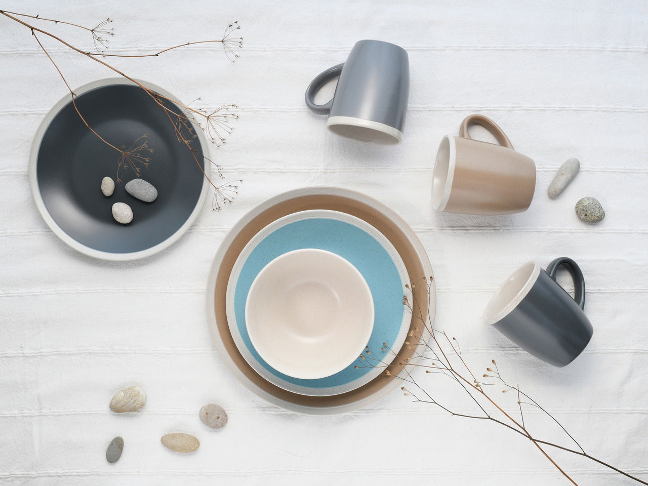 Creatable Kombiservice 16-tlg. NORDIC LIVING COOL