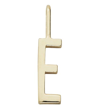 Design Letters Vedh?ng Til Halsk?de - E - 18 K Guldbelagt