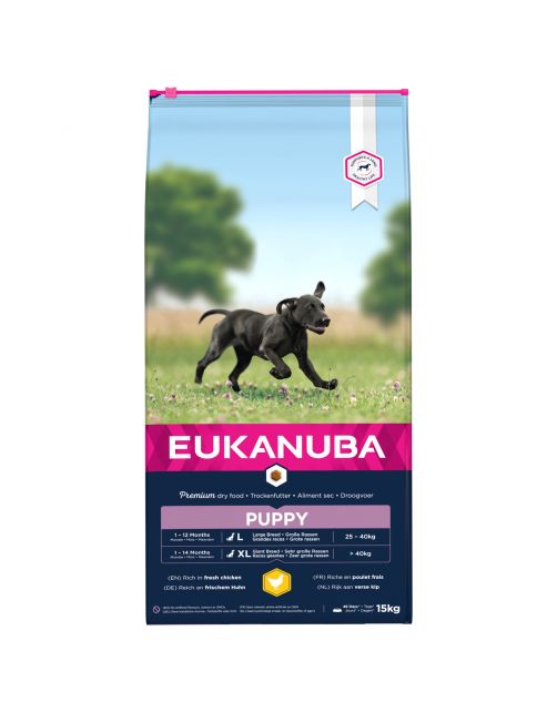 Eukanuba Growing Puppy Large Breed Kip - Hondenvoer