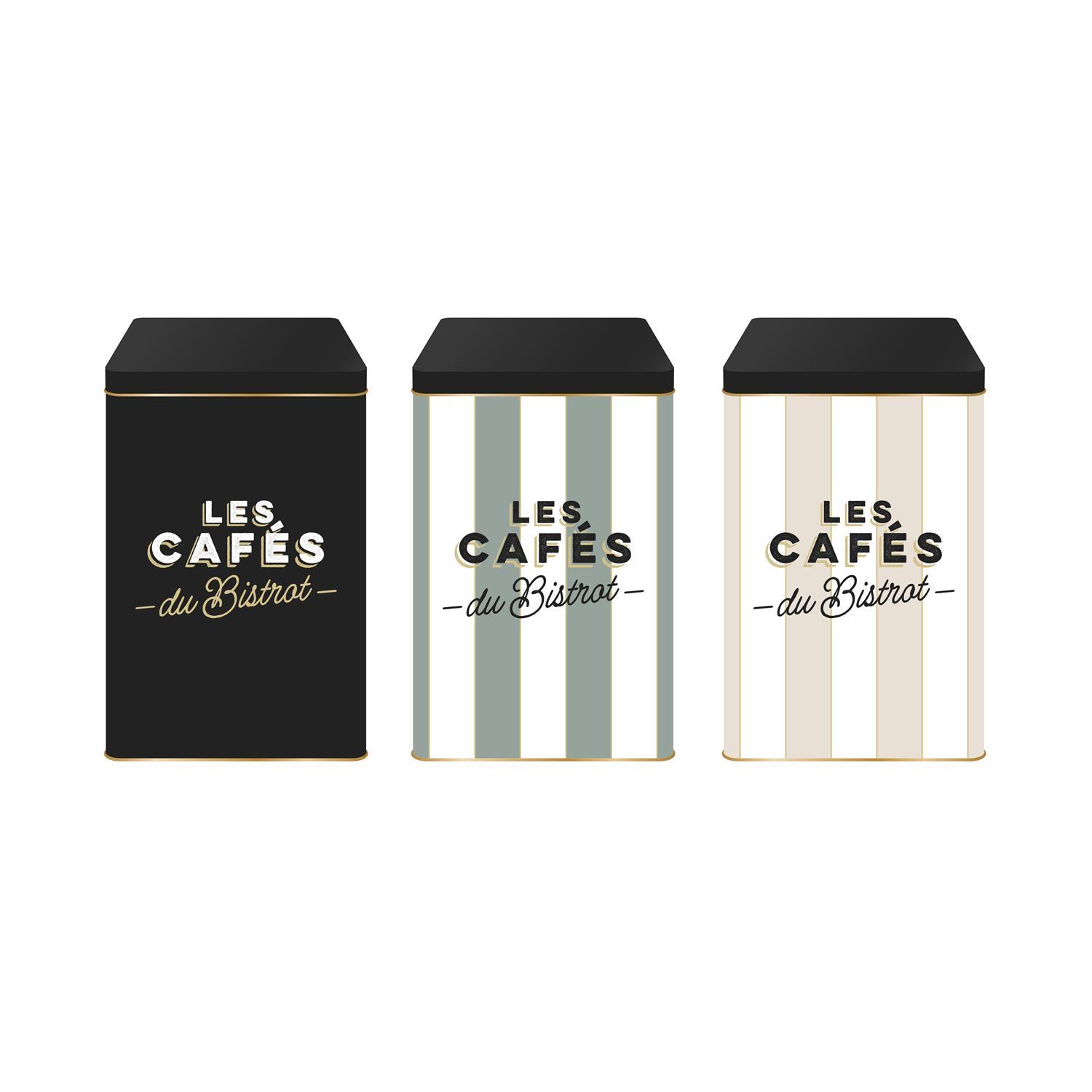 BOITE METAL CAFE BISTROT