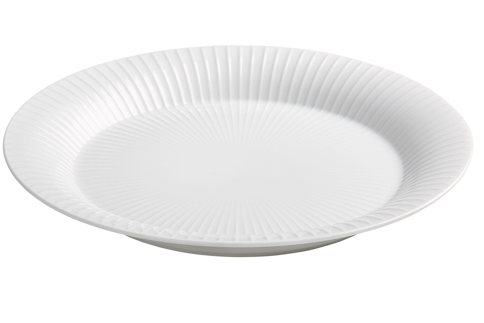 Hammershøi tallerken Hvit porselen. Ø27 cm
