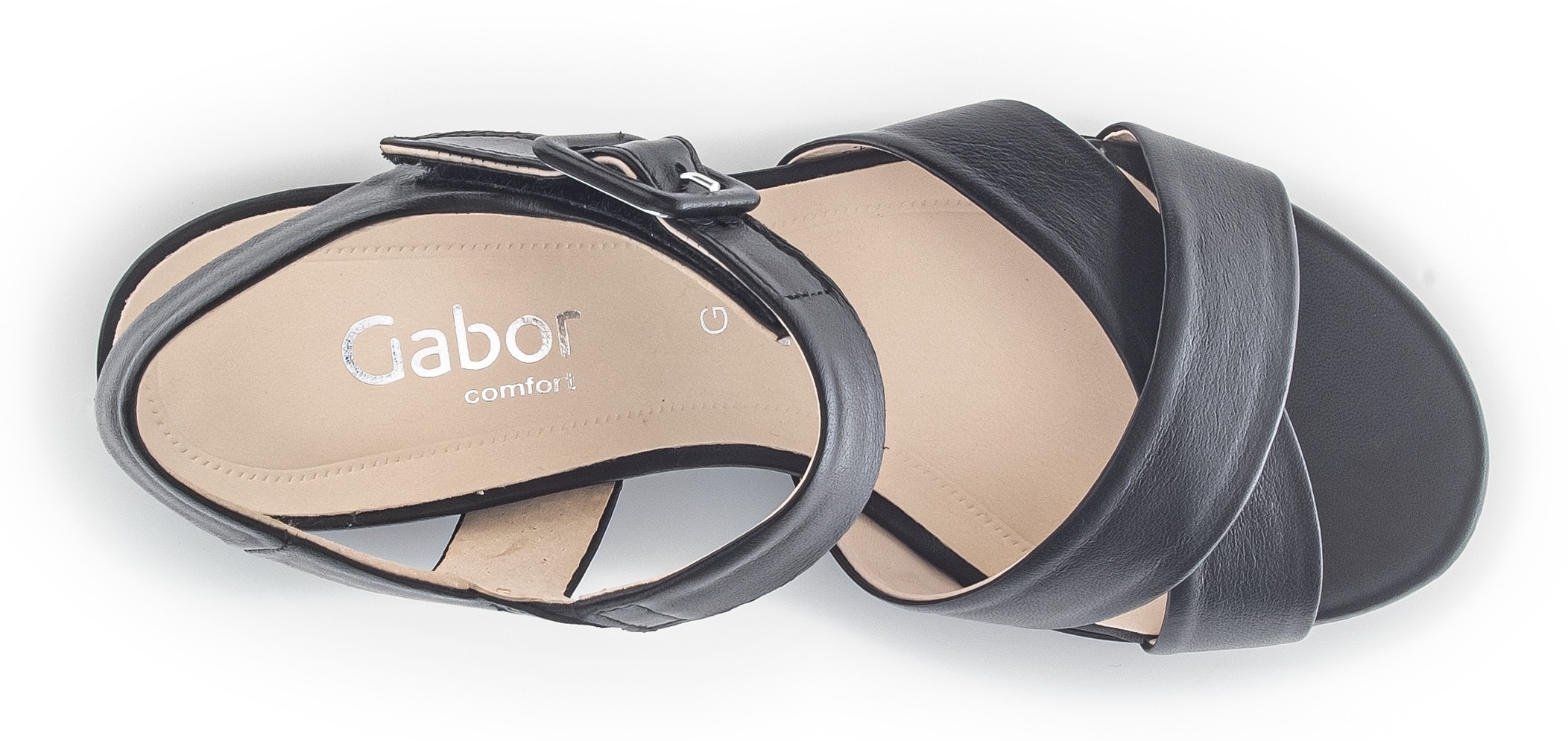 Gabor Sandalette »TUNIS«  , Sommerschuh, Sandale, Blockabsatz, in Weite G (=weit)