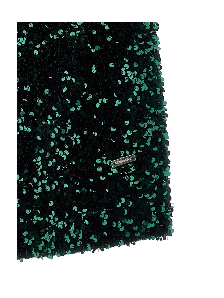 Monnalisa Rhinestone Hooded Dress