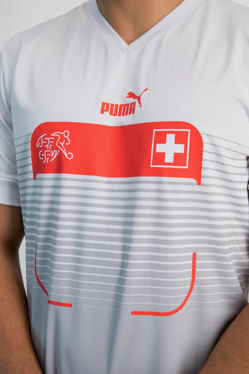 Puma Schweiz Away Replica Herren Fussballtrikot WM 2022