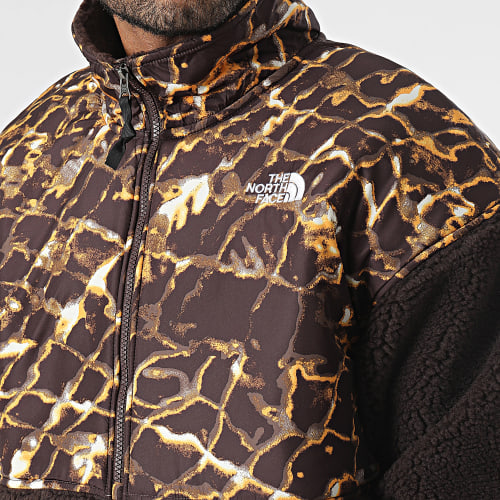 Veste Polaire Col Zippé A5IXI Marron Léopard